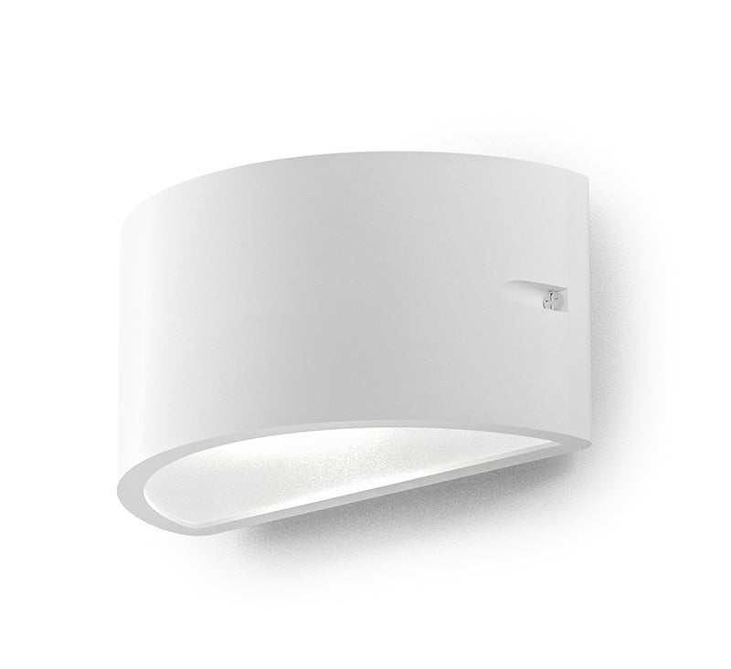 GEALUCE Applique fascio sopra-sotto in alluminio bianco-antracite-marrone diffusore metacrilico 1XE27 non incl. GEALUCE Applique fascio sopra-sotto in alluminio bianco-antracite-marrone diffusore metacrilico 1XE27 non incl.